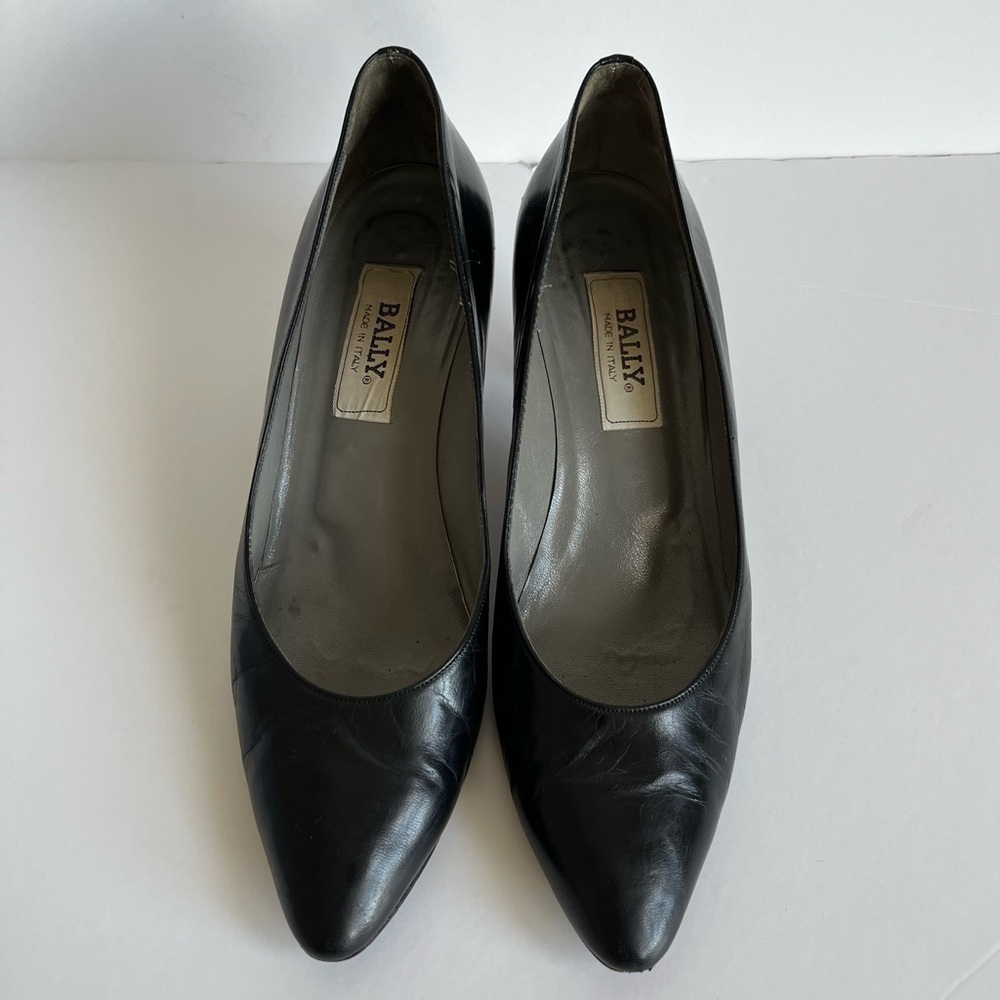 Bally Black Leather Heels - Picture 6 of 10